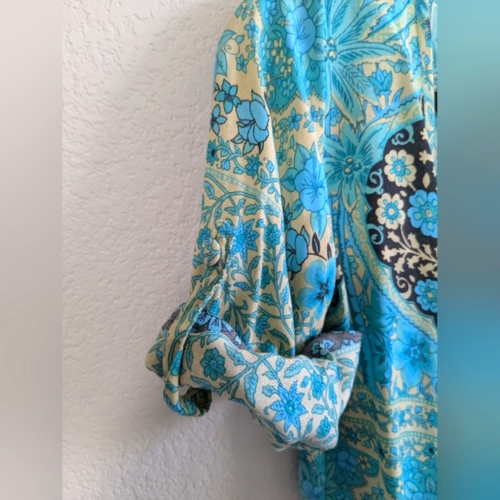 Spell Aloha Fox Gown Altered To Skirt And Crop Top size XS - Picture 12 of 15